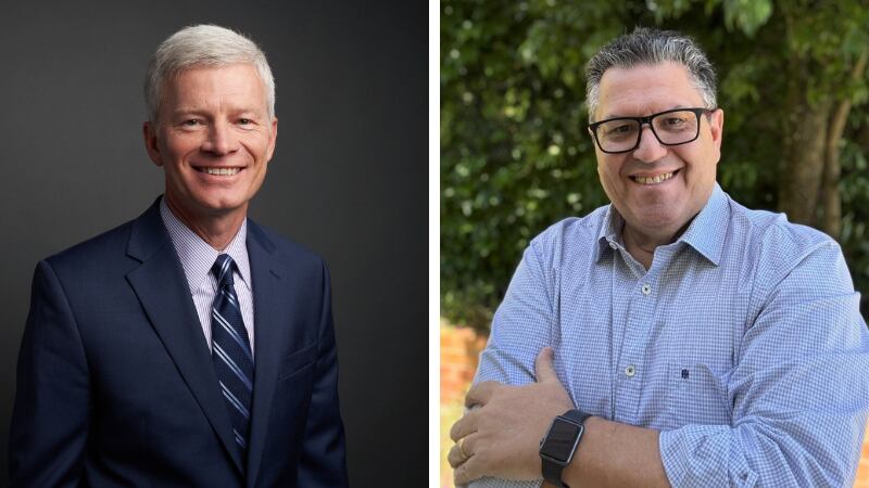 Pictured left to right: Brian Sikes and Roberto Gajardoni