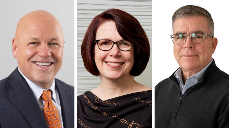 Picture left to right: Paul Maass, Kim White, and Greg Samels