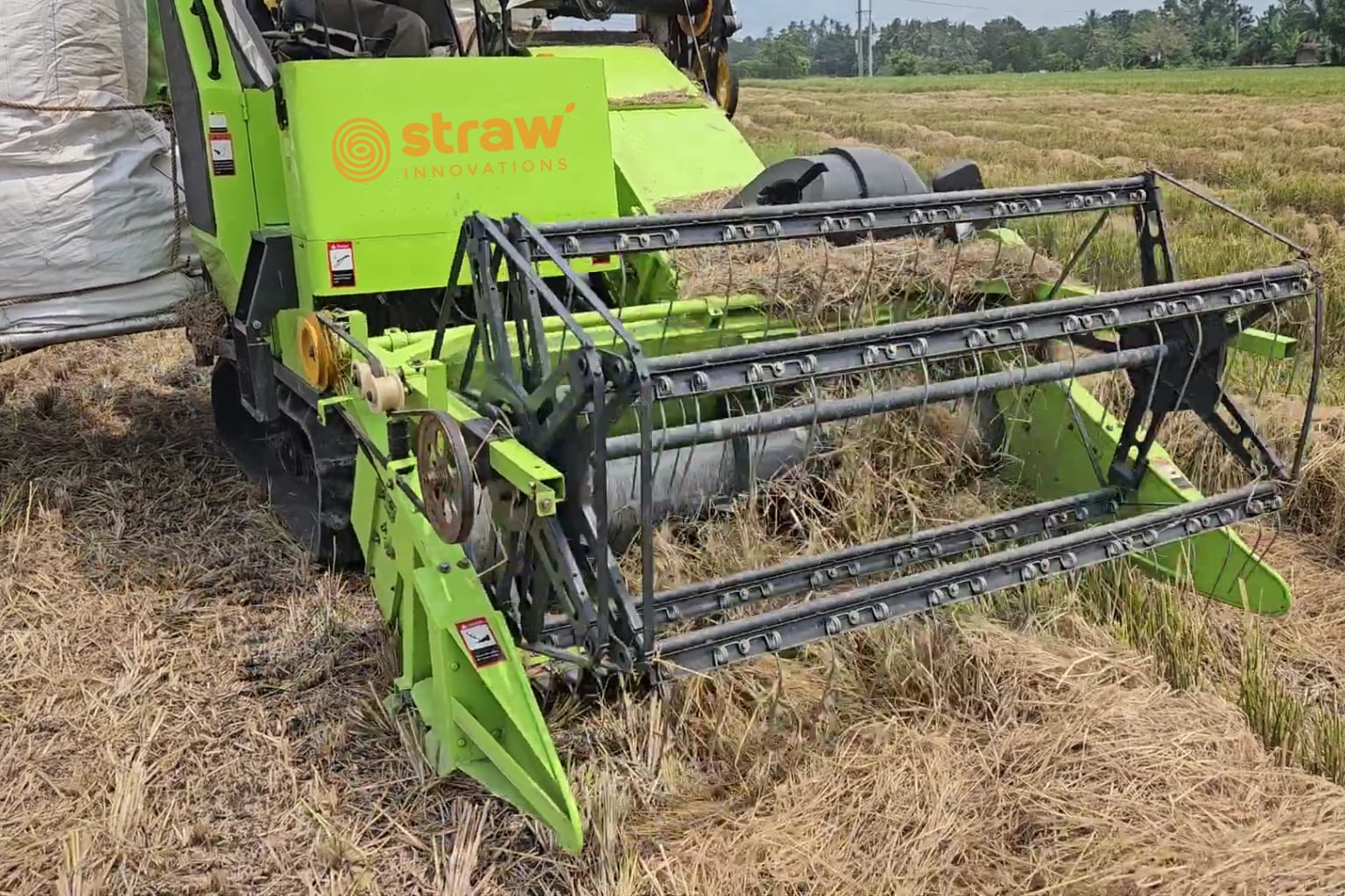 Reaping more rewards: Straw Innovations aims to unlock value from rice straw with new machine