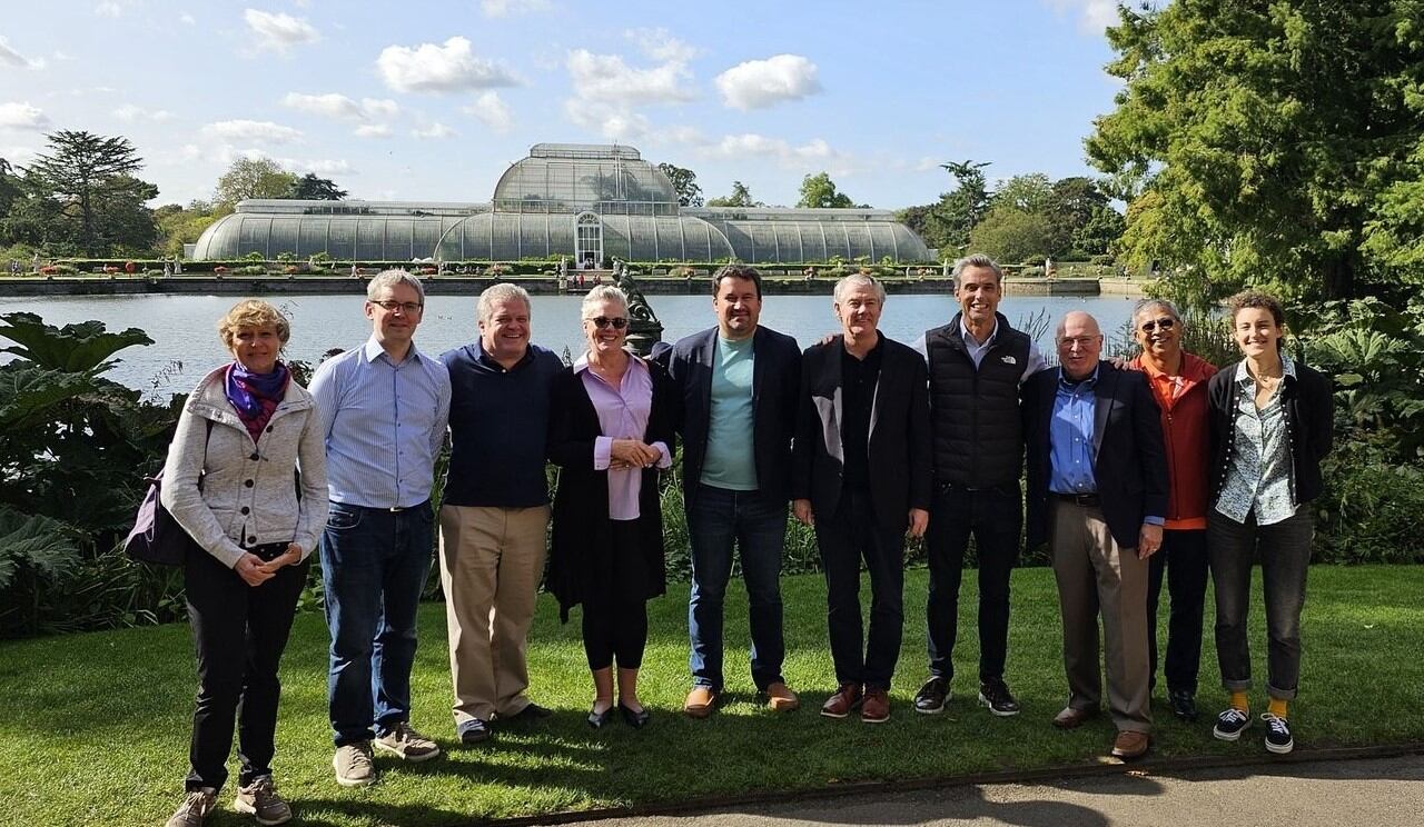 The Yield Lab global partner meeting in London, Kew Gardens.