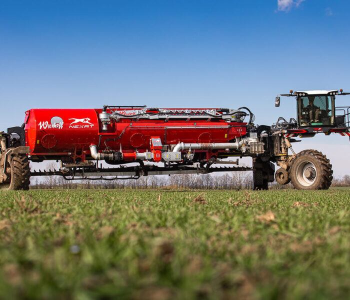 One of the most talked-about launches at Agritechnica 2025 was Nexat’s 28-metre-wide gantry planter.