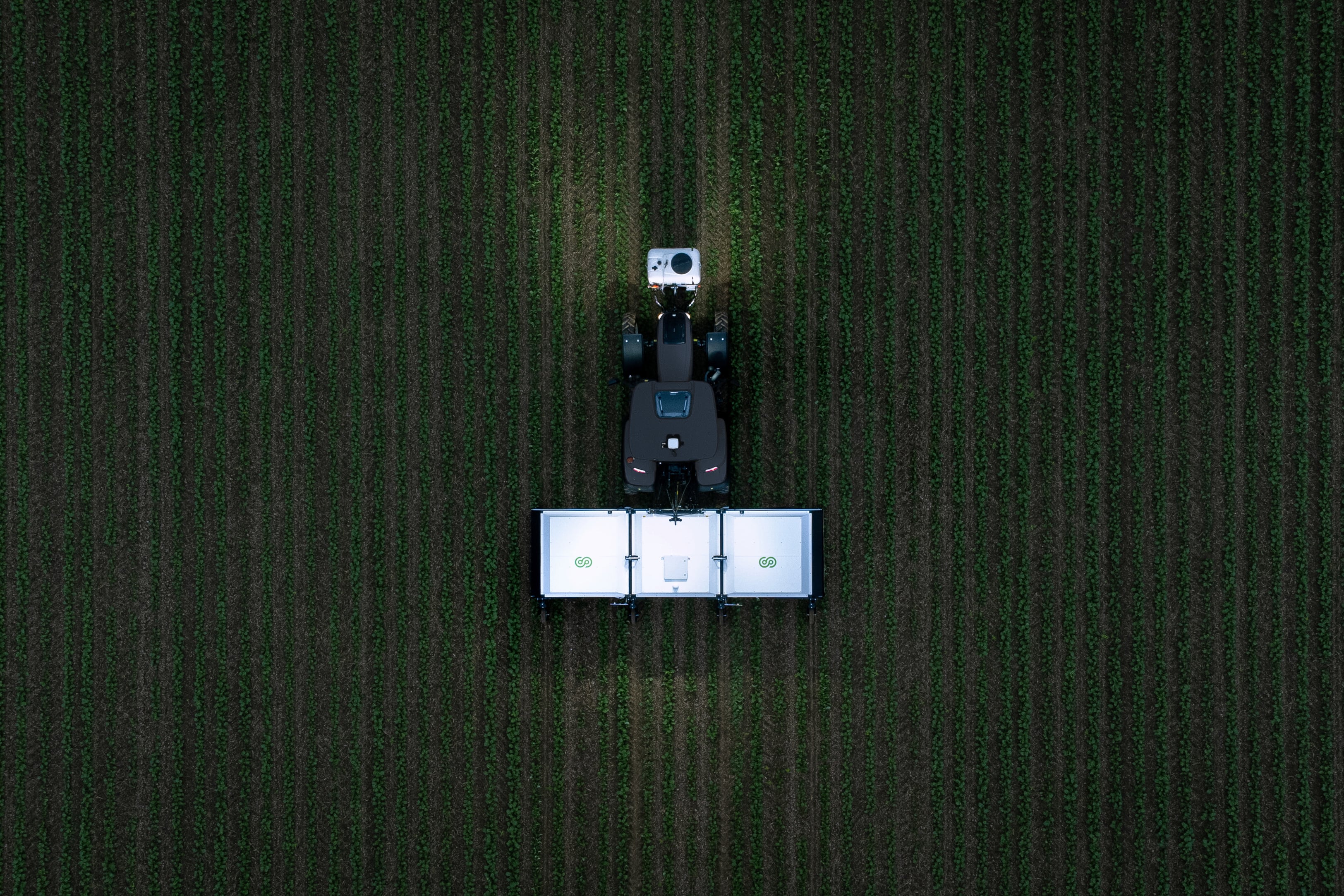 Ecorobotix’s AI technology can distinguish and treat plants using a spray footprint of just a few centimeters.