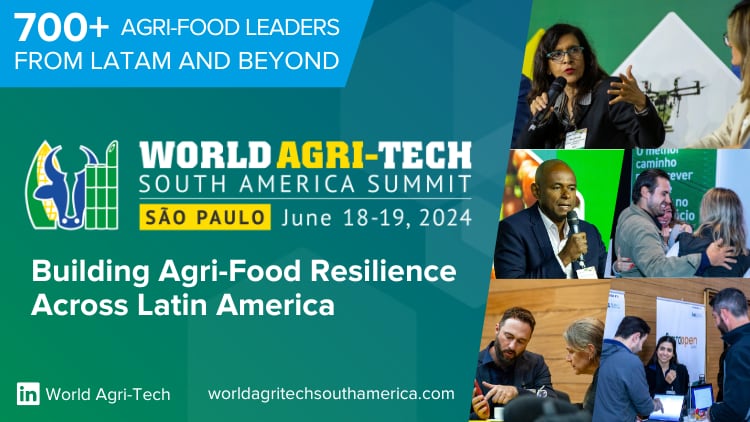 Learn more about the World Agri-Tech South America Summit in São Paulo