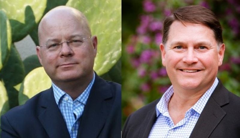 "Fundamentally, we’re digital monkeys." Better Food Ventures’ Michael Rose (left) and Rob Trice.