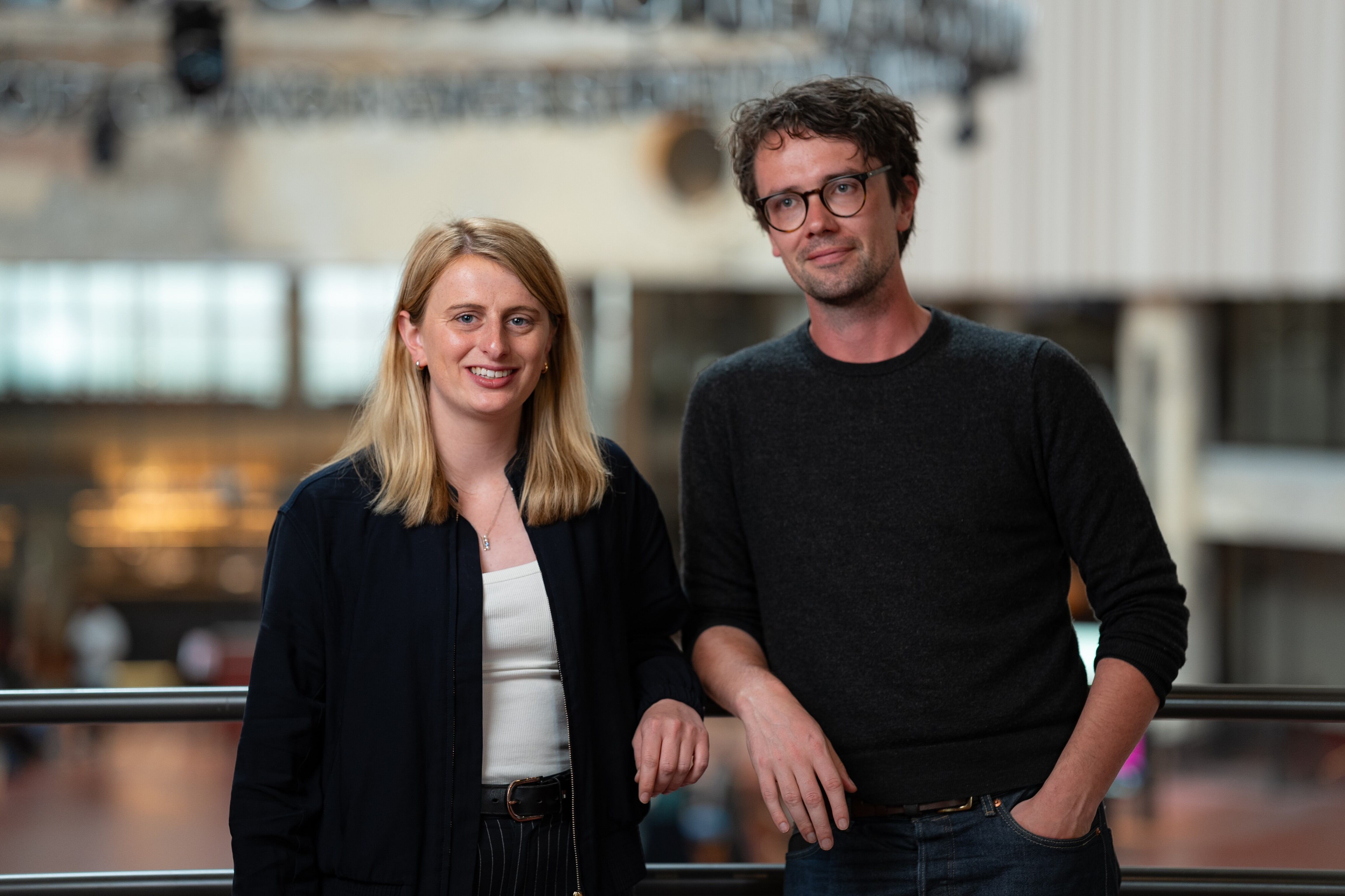 BugBiome co-founders Dr Alicia Showering and Chris Mosedale. The company is developing a microbial aphicide that promises a natural defence against aphids.