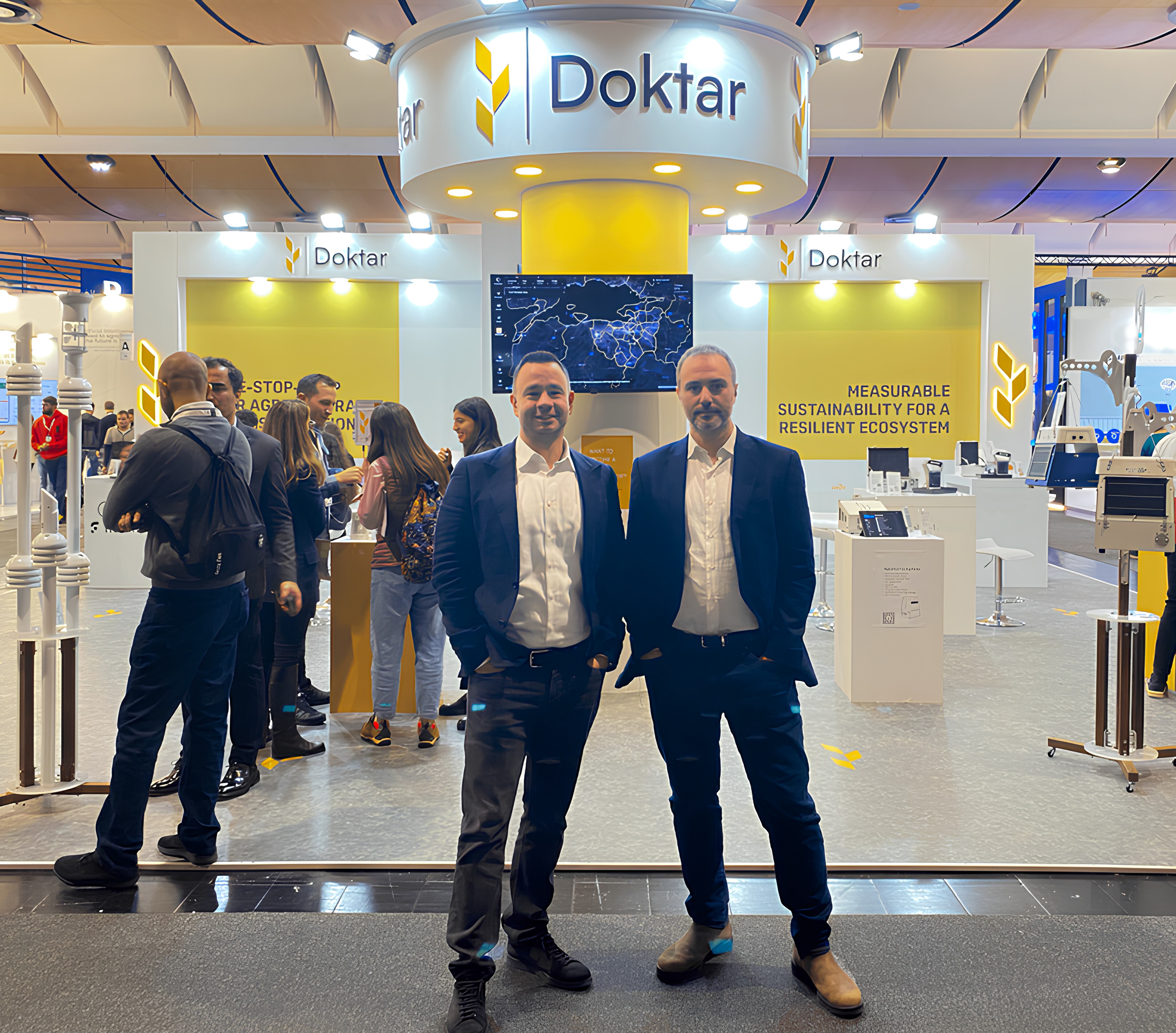 "This investment marks an important milestone in our journey to digitally transform agriculture at scale": Doktar co-founders Tanzer Bilgen and Selim Ucer
