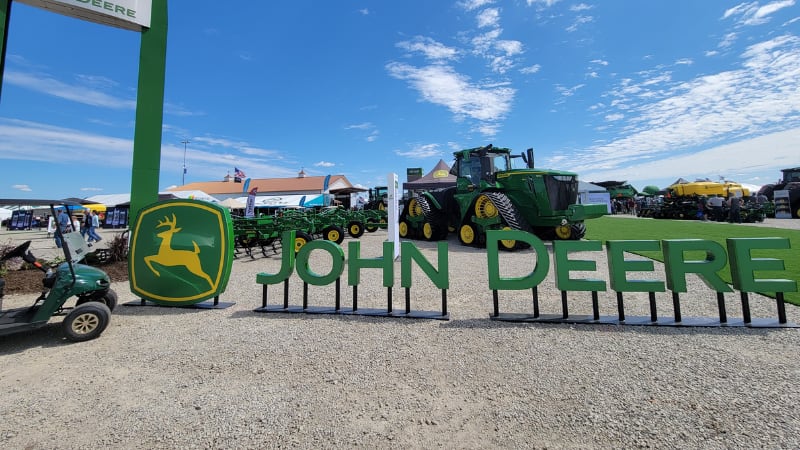 John Deere continues automation push with acquisition, farm show presence