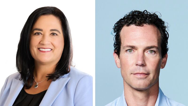 Pictured left to right: Inari new CEO, Lisa Nunez Safarian, and Agtonomy board member Michael Abbott