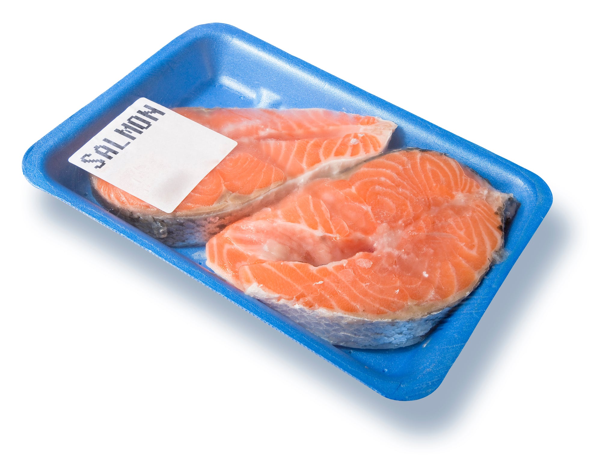 Fresh farmed fish salmon