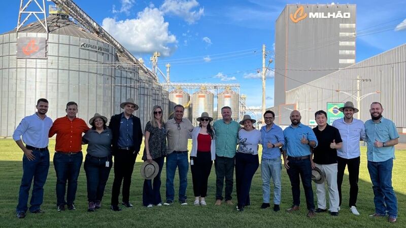 PepsiCo, Griffith Foods, and Milhão teams in Brazil in support of the regen ag pilot programme.